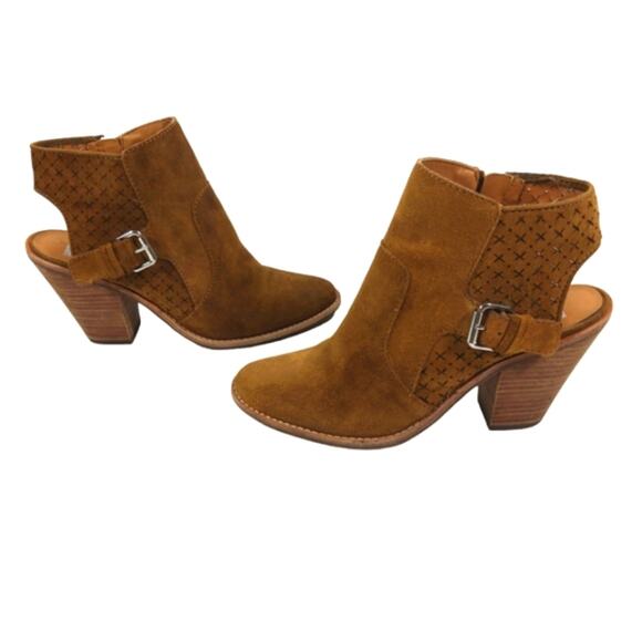 Dolce Vita Calin Suede Booties GUC $160 size 9 FS2094 - Picture 3 of 9